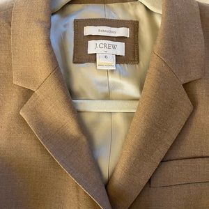 Camel J.Crew Schoolboy blazer.